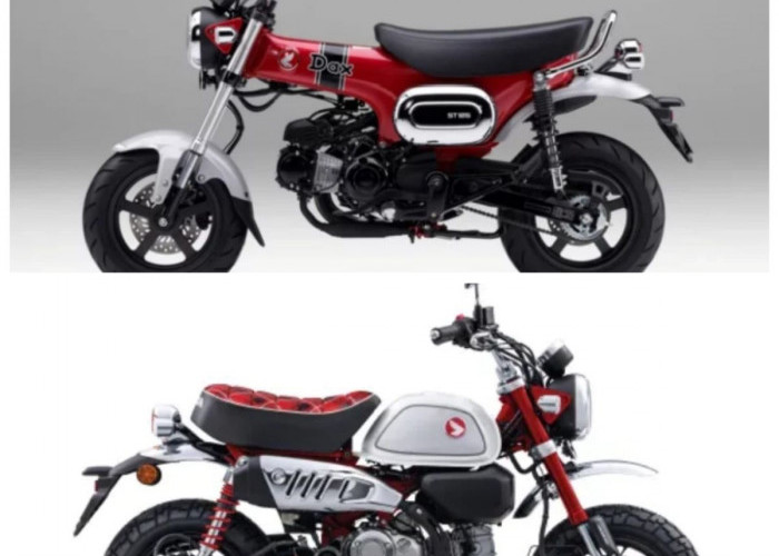 Honda Monkey 125 VS Honda ST 125 Dax, Mana Lebih Murah? Ini Selisih Harganya