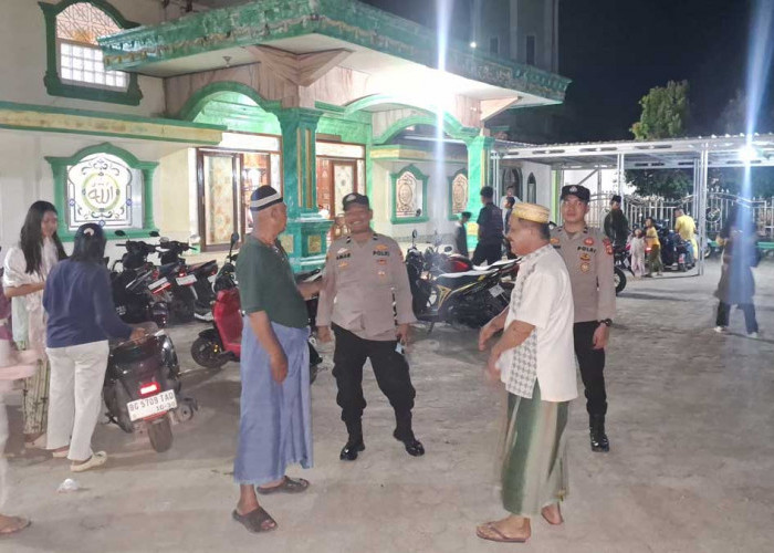 Tak Perlu Cemas Motor Hilang! Begini Cara Polsek Tanjung Raja Amankan Jemaah Tarawih