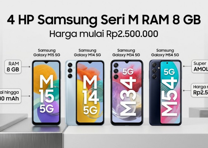 Rekomendasi HP Samsung Seri M RAM 8 GB Terbaik 2026: Baterai Jumbo 6.000 mAh & Harga Bersahabat!
