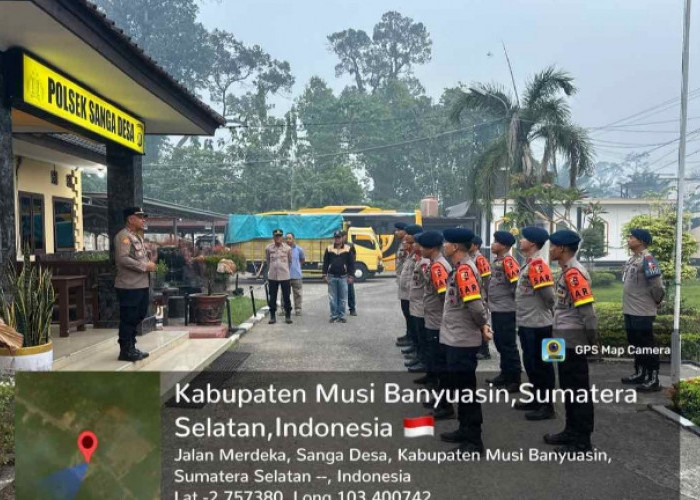 Perkuat Pengamanan Wilayah, 12 Personel BKO Brimob Bergabung di Polsek Sanga Desa
