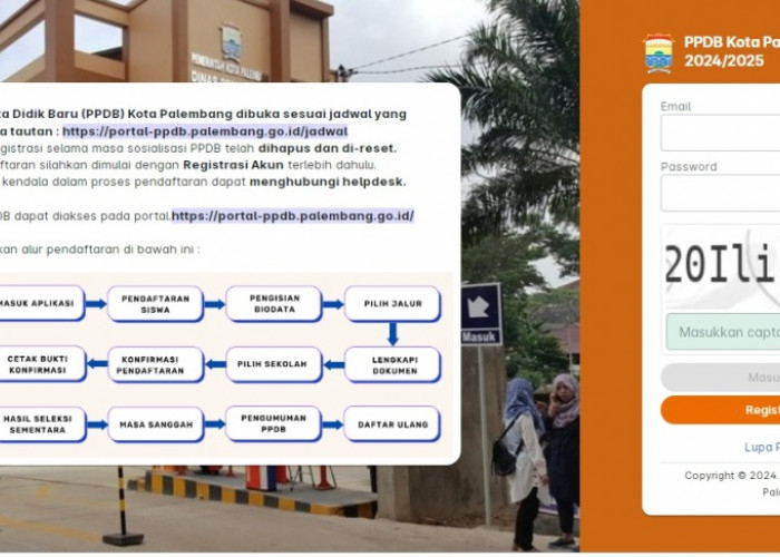 Berikut Ini Cara Daftar PPDB Jalur Zonasi dan Jumlah Kuota Penerimaan SMP Negeri Palembang