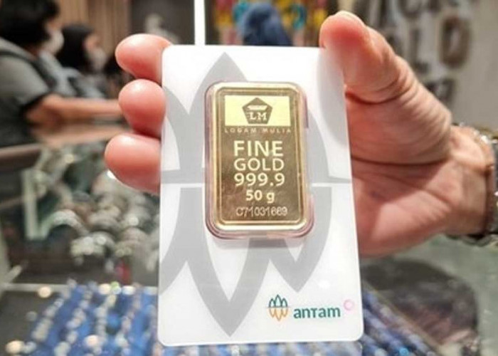 Pekan Pertama Bulan Juli, Harga Emas Antam di Palembang Tembus Rp1.368.000 per Gram