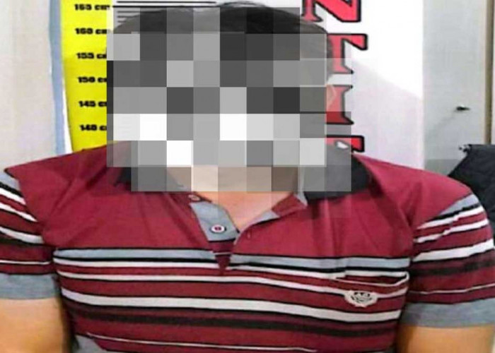 Tak Berkutik! Detik-detik EP Ditangkap Polres Lahat Saat Transaksi Judi Togel Daring