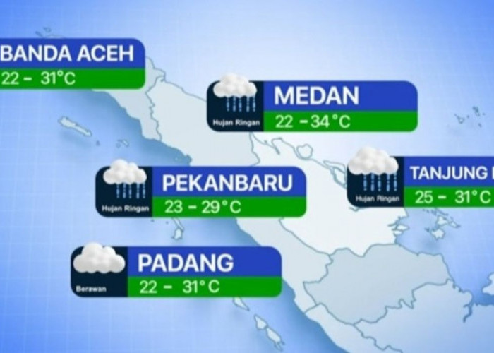 Prakiraan Cuaca BMKG Minggu 11 Februari 2024, Sumatera dan Jawa Didominasi Hujan! Bagaimana Kotamu?