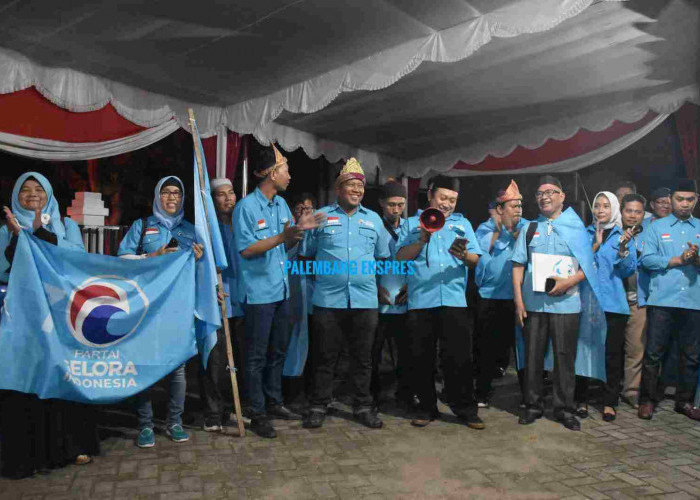 Janji Hadir Untuk Rakyat, DPD Partai Gelora Palembang Target 1 Kursi Setiap Dapil