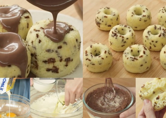 Ide Bekal Anak Sekolah, Resep Bolu Susu Vanilla Choco Ala Chef Devina Tanpa Oven