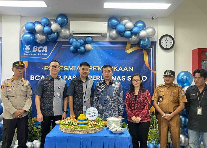 BCA Resmikan Gedung Baru, Tingkatkan Status KCP Pasar Perumnas Sako di Palembang