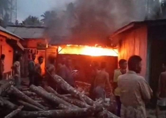 Waduh! Dapur Usaha Tahu di OKU Timur Ludes Terbakar Gegara Korsleting Listrik, Kerugian Capai Jutaan Rupiah