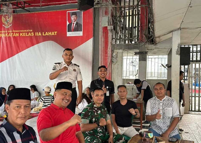 Momen Haru di Lapas Lahat: Saat Warga Binaan Bisa Buka Puasa Bareng Anak Istri