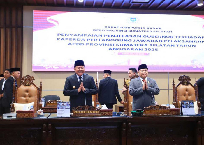 Tembus Rp10,06 Triliun! Gubernur Herman Deru Beberkan Realisasi Pendapatan APBD Sumsel di Depan DPRD