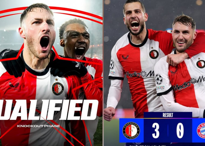 Liga Champions Feyenoord 3-0 Bayern Munich: Tanpa Ampun! Raksasa Belanda Hancurkan Penguasa Bundesliga 