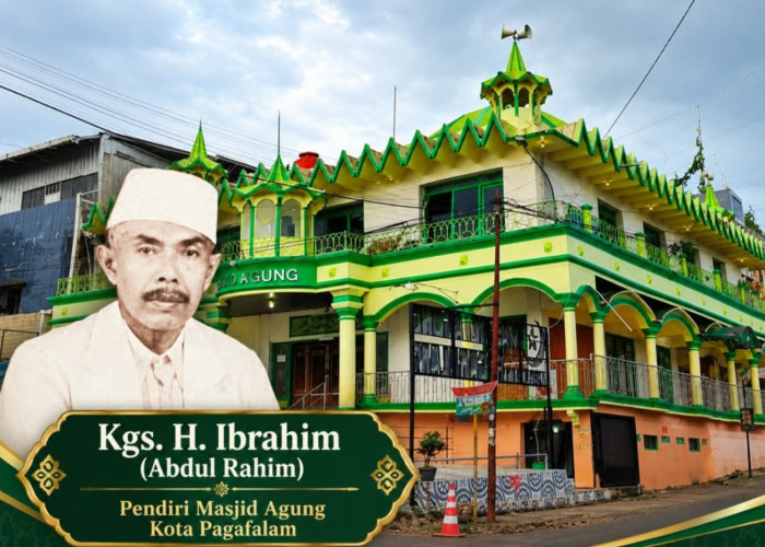 SPEKTAKULER! Jejak Epik Bangsawan Palembang Perintis Masjid Agung Pagaralam yang Bikin Merinding!