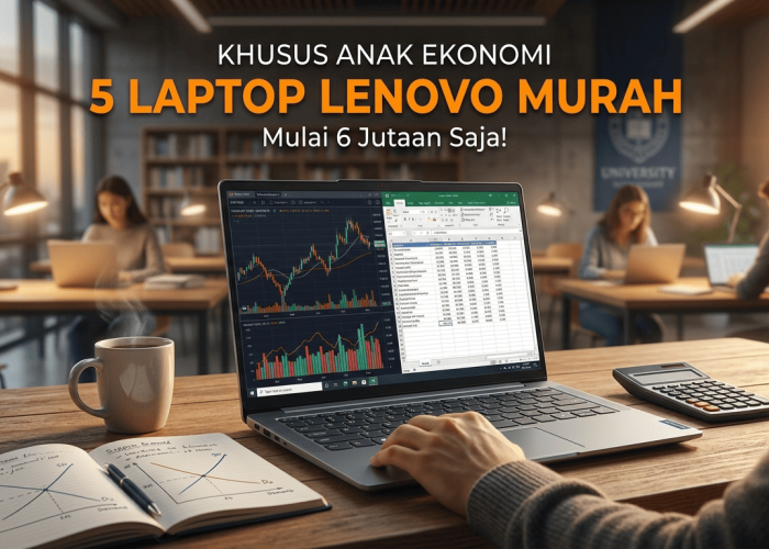 5 Pilihan Lenovo IdeaPad Slim 3 Paling Tangguh untuk Olah Data dan Kuliah Daring