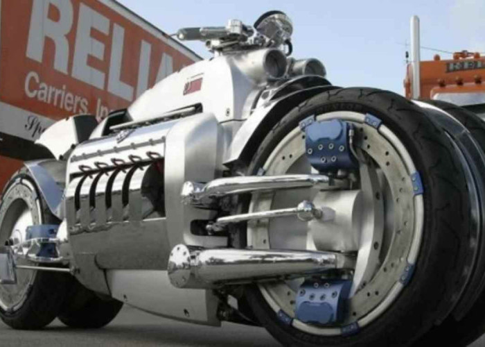 Dodge Tomahawk, Ini Salah Satu Motor Tercepat di Dunia, Kecepatannya Bisa Tembus 560 km/jam, WOW!