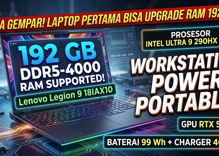 Nggak Main-Main, Simak Kehebatan Laptop Gaming Kasta Tertinggi yang Setara Workstation Raksasa