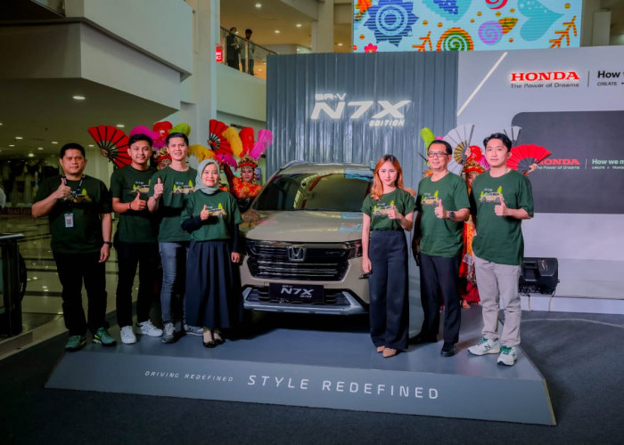 New Honda BR-V N7X Edition Mengaspal di Palembang, SUV 7 Seater Makin Stylish dengan Warna Baru 