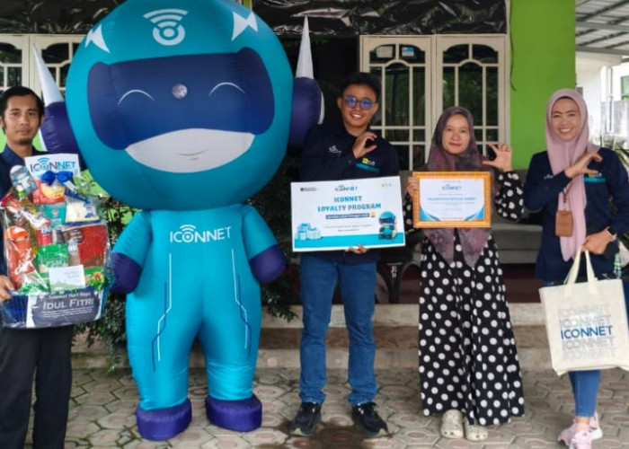 Ramadan Berkah, ICONNET Sapa Pelanggan Loyal di Pangkal Pinang