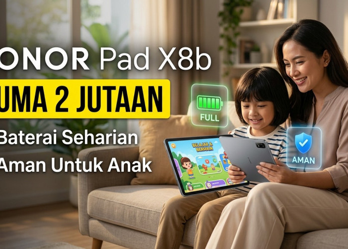Cuma Rp2 Jutaan, Tablet HONOR Pad X8b Punya Fitur Rahasia yang Bikin Anak Gak Kecanduan Gadget