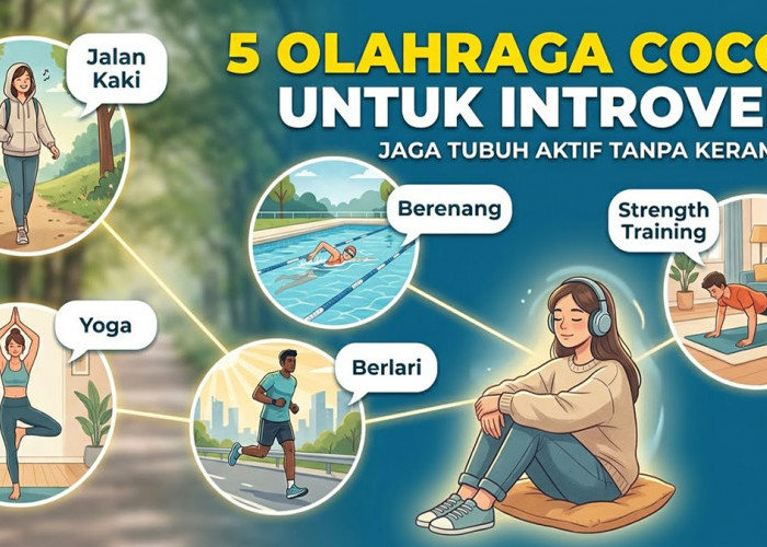 Nggak Suka Keramaian? Ini 5 Pilihan Olahraga Terbaik yang Paling Nyaman untuk Kaum Introvert