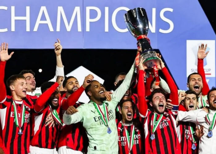 INTER 2-3 MILAN: Gol Tammy Abraham Beri Sinyal Kebangkitan Rossoneri Melalui Supercoppa Italiana