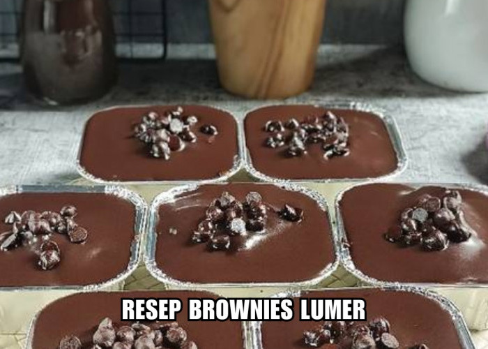 Brownies Lumer Tanpa Oven! Ini Cara Termudah Bikin Brownies Yang Super Nyoklat