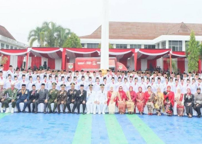 Pelaksanaan Upacara HUT Kemerdekaan RI Ke-80 di Lubuk Linggau Berjalan Sukses dan Lancar