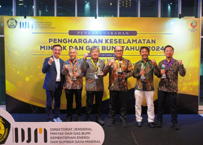 5 Penghargaan Keselamatan Kerja Diraih Regional Indonesia Timur