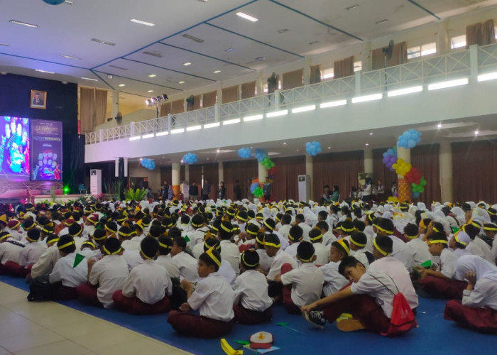 Kolaborasi BI Sumsel dan Kampung Dongen Edukasi CBP Rupiah ke Pelajar SD di Kota Palembang