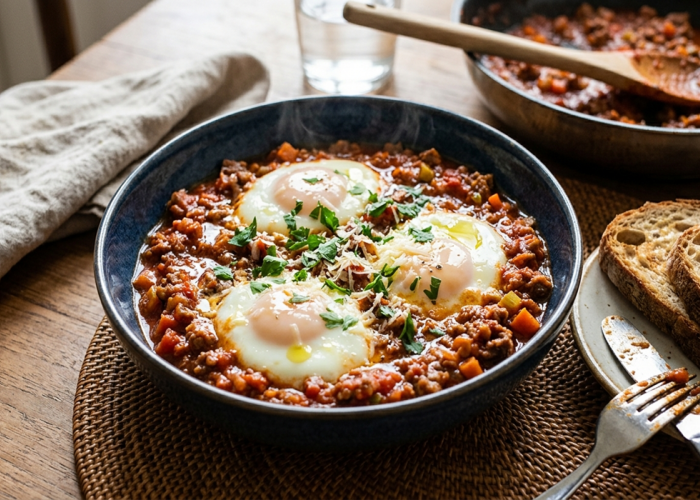 Bosan Telur Dadar? Cobain Resep Telur Saus Bolognese yang Anti-Gagal!
