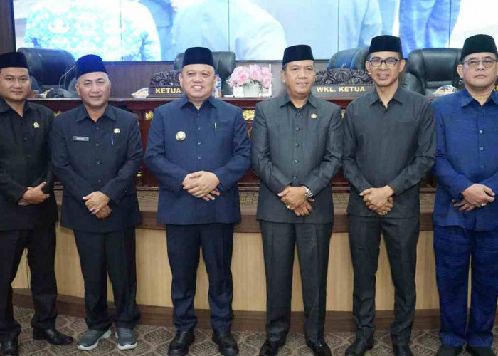 Sampaikan LKPJ dan Mohon Pamit, Pj Bupati Sandi Fahlepi Apresiasi Masyarakat dan DPRD Muba