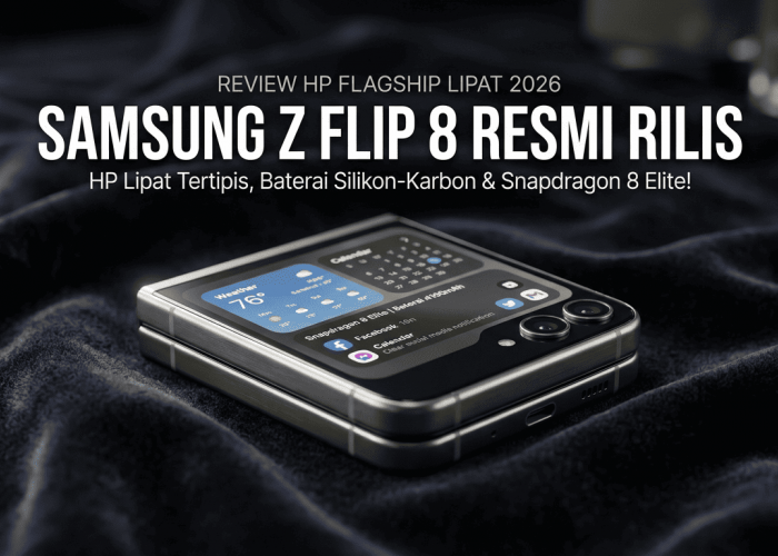 Ponsel Lipat Paling Menawan dan Bertenaga: Intip Spesifikasi Gahar dan Harga Resmi Samsung Galaxy Z Flip 8