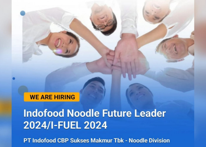 PT Indofood CBP Sukses Makmur Tbk-Noodle Division Membuka Lowongan Kerja Terbaru Untuk 3 Posisi Ini