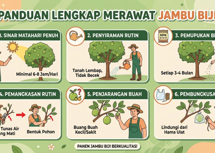 Tips Jitu Agar Jambu Biji Berbuah Lebat: Kupas Tuntas Panduan Perawatan dari Tanam hingga Panen di Pekarangan