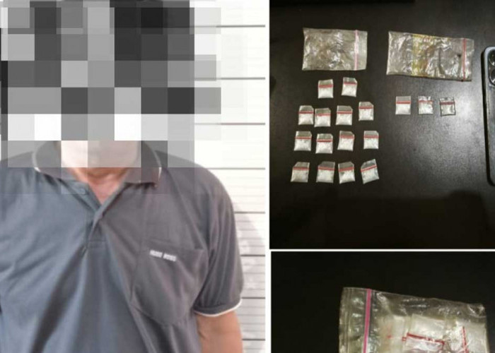 Terancam Pasal Berlapis! Pengedar Sabu di Lahat Tak Berkutik Saat Polisi Temukan Barang Bukti