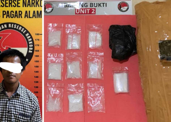 Pesan Keras Kapolres Pagar Alam: Tak Ada Celah Bagi Jaringan Narkoba, Hampir 1 Kg BB Berhasil Diamankan