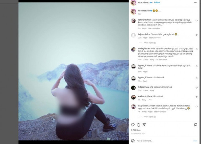 Instagram Perempuan yang Diduga Selingkuhan Rizky Billar Diserbu Netizen, Ini Sosoknya