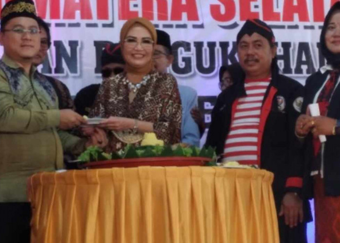 Hadiri Pelantikan Perjakep Sumsel, SMB IV Harapkan Pelestarian Seni dan Budaya di Palembang