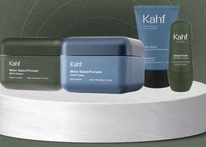 Kahf Palembang Kenalkan Pomade dan Hairpowder, Ini Cara Pakai dan Gaya Rambut yang Pas!