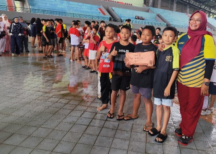 Meriahkan HUT ke-80 RI, Tirta Sriwijaya Aquatic Club Gelar Berbagai Perlombaan
