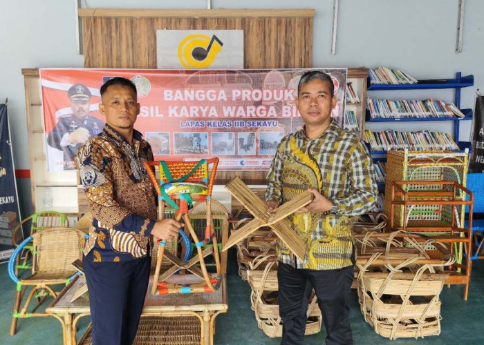 Lapas Sekayu Pamerkan Produk Warga Binaan di Hari Pengayoman ke-79