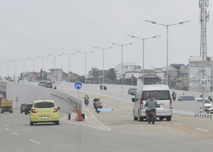 Flyover Sekip Ujung Urai Kemacetan, Simpang Angkatan 66 Palembang Lancar!