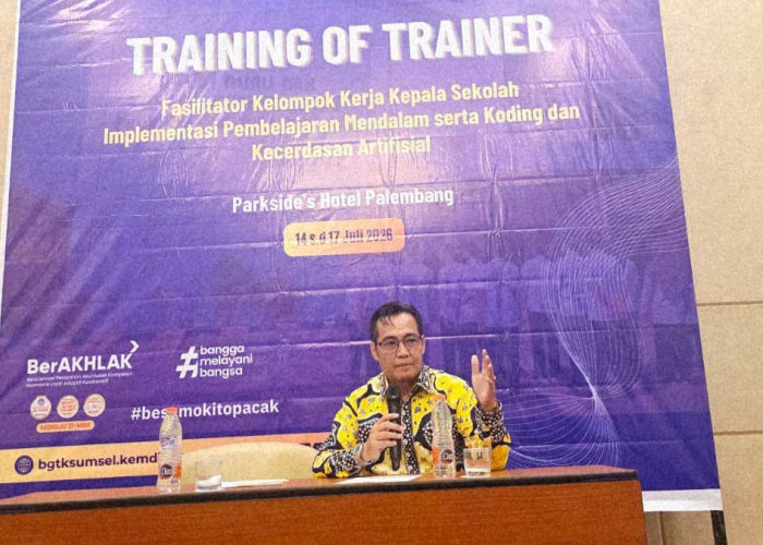 Perkuat Mutu Pendidikan Lahat, Kepsek SMPN 3 Andi Irawan Ikuti Pelatihan Intensif BGTK Sumsel
