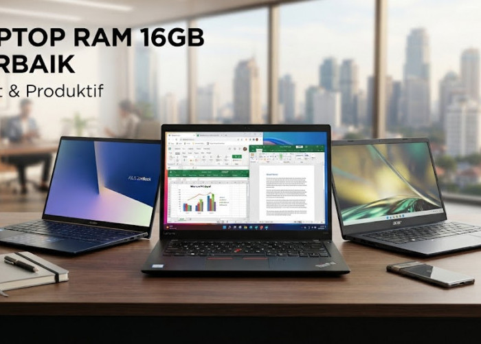 Multitasking Tanpa Lemot Buat Kerja Seharian: 5 Rekomendasi Laptop RAM 16 GB Harga 8 Jutaan Paling Worth It