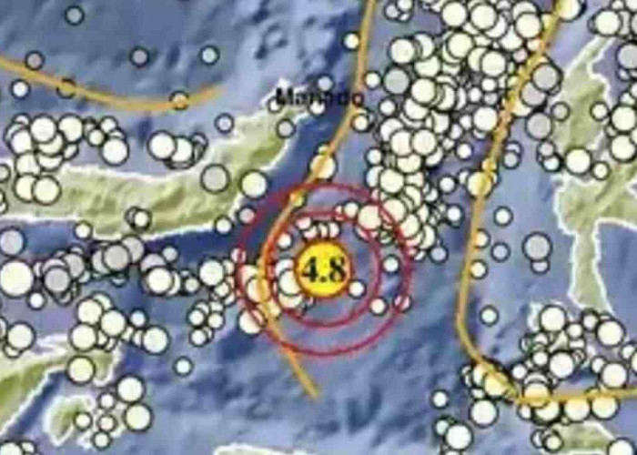 Gempa Magnitudo 4.8 Guncang Tutuyan Sulut, Cek Kedalaman dan Episentrumnya