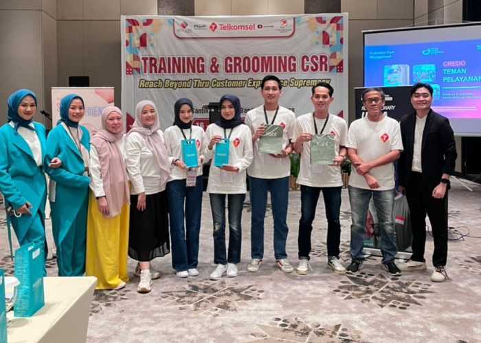 Bikin Tampil Percaya Diri, Kahf Gelar Grooming Class untuk Karyawan Grapari Telkomsel Se-Sumsel