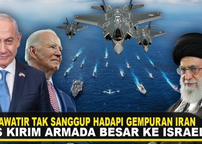 Amerika Serikat Kirim Kapal Perang dan Jet Tempur Canggih ke Israel, Bantu Israel Melawan Iran