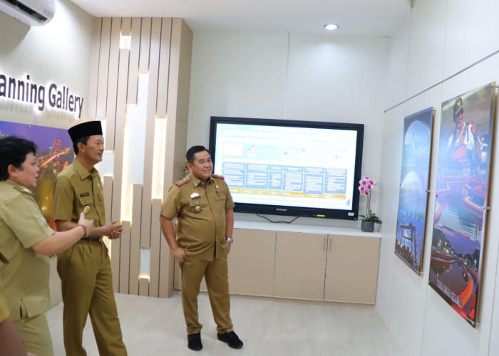 Jelang Jabatan Berakhir, Walikota Palembang Silaturahmi ke OPD, Ini Kantor Pertama Dikunjungi