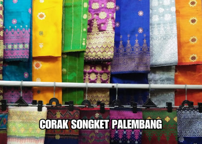 Jadi Pakaian Para Bangsawan Kerajaan Sriwijaya, Inilah 6 Motif dan Teknik Pembuatan Kain Songket Palembang