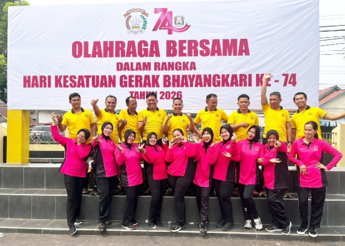 Perkuat Sinergi Bersama, Polsek Sungai Lilin Olahraga Bersama Masyarakat