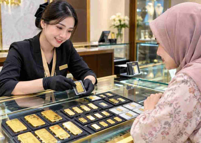 Harga Emas Pegadaian Hari Ini Kompak Naik, Antam 1 Gram Tembus Rp2,637 Juta